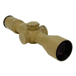 Schmidt &amp; Bender 3-27x56 PMII LP High Power Riflescope with TReMoR2 Reticle (mrad, CCW Rotation, Glossy Tan)